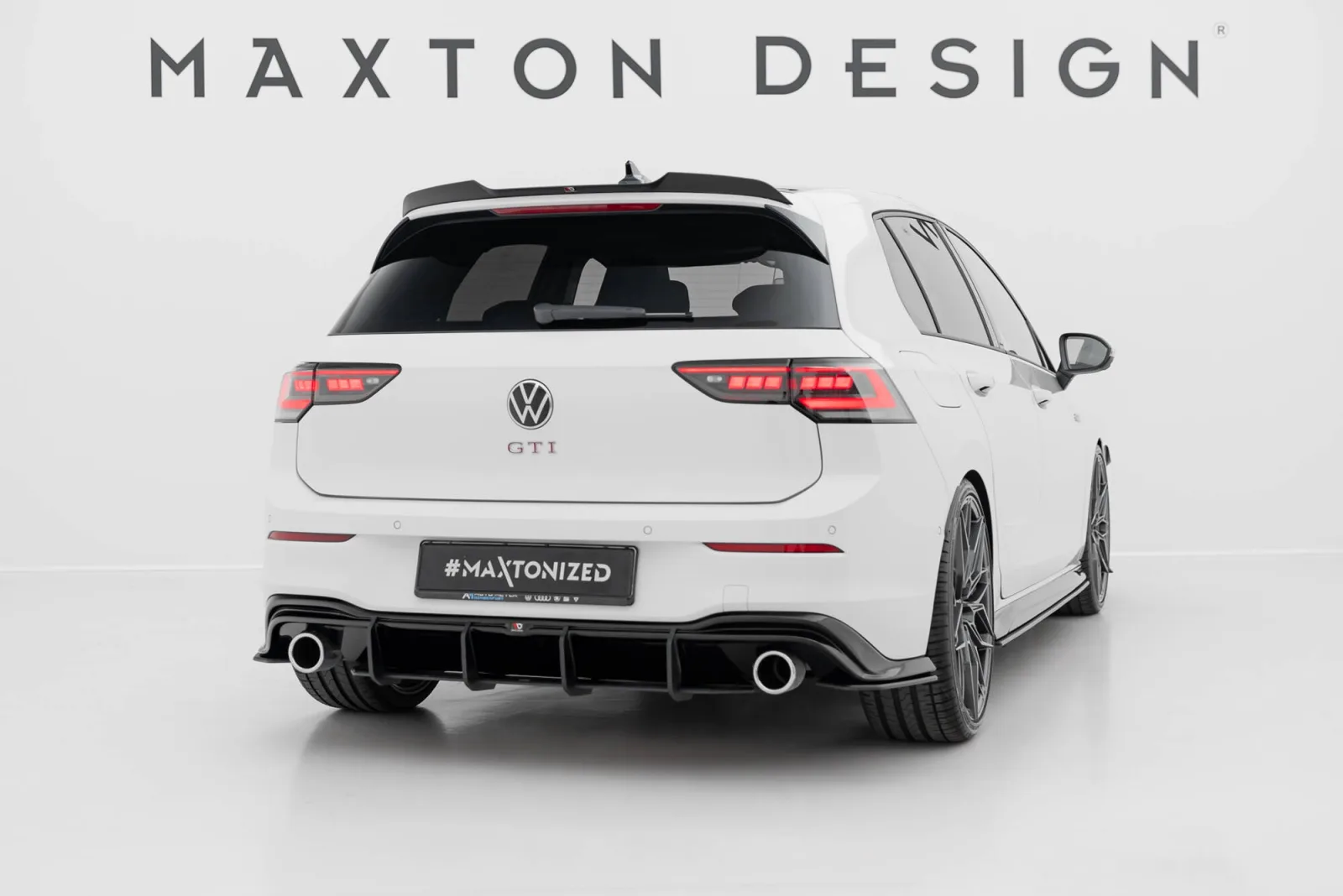 Rear Diffuser Street Pro V.4 compatible with Volkswagen Golf GTI Mk8