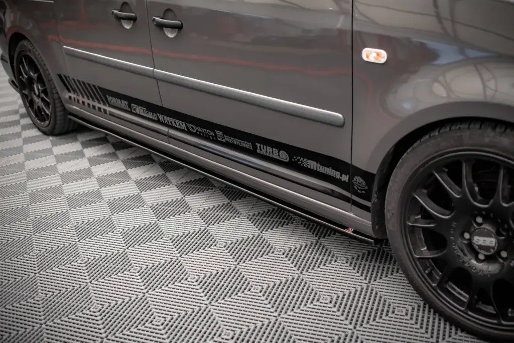 Side Skirts Diffusers compatible with Volkswagen Caddy Long Mk3 Facelift
