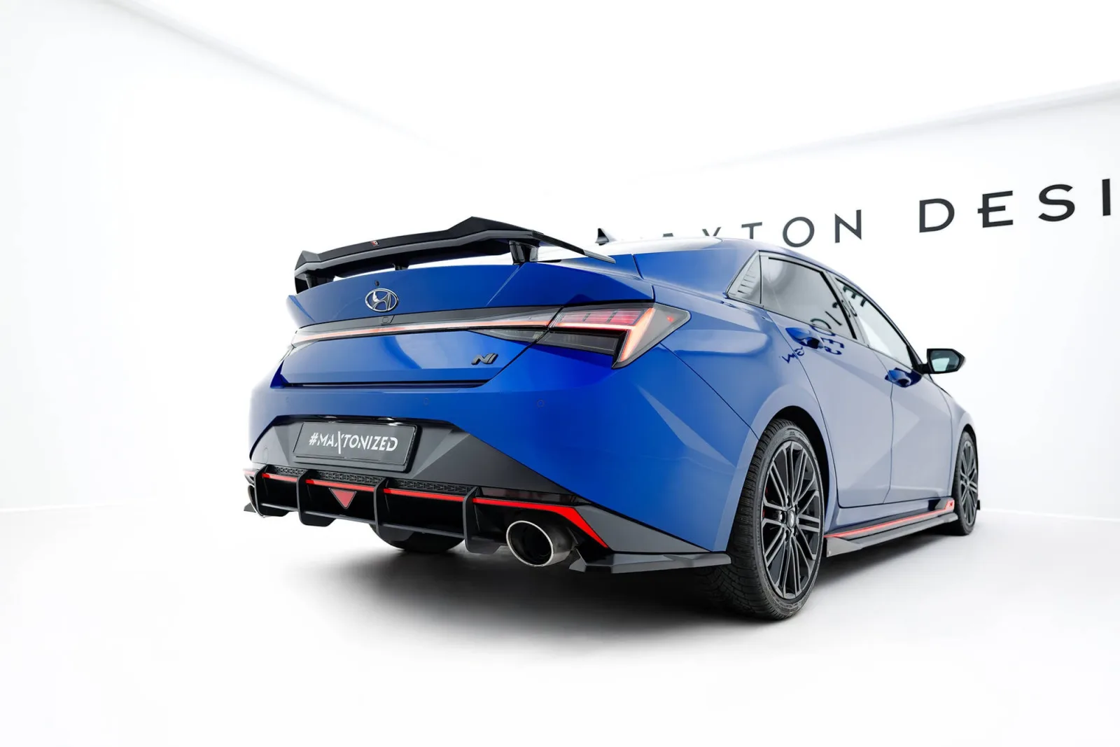 Rear Diffuser Street Pro compatible with Hyundai Elantra N Mk7