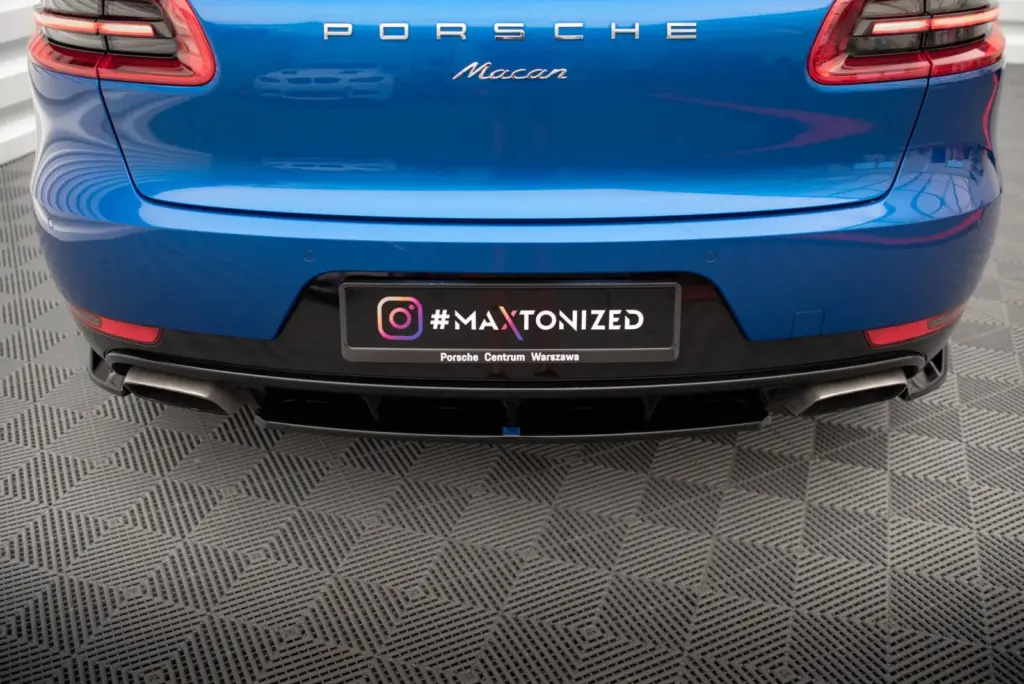 Rear Splitter compatible with Porsche Macan Mk1