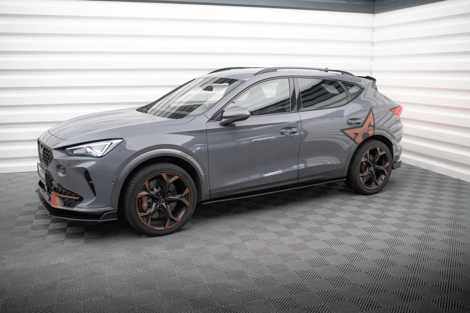 Side Skirts Diffusers Street Pro compatible with Cupra Formentor Mk1