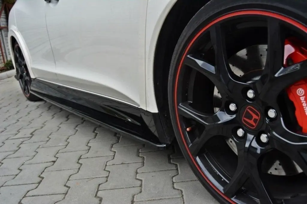 Side Skirts Diffusers compatible with Honda Civic IX Type R