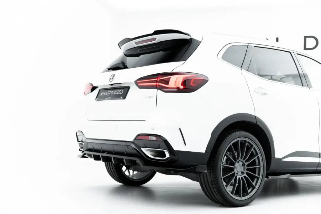 Rear Splitter (With Diffuser) compatible with MG HS Mk1 Facelift