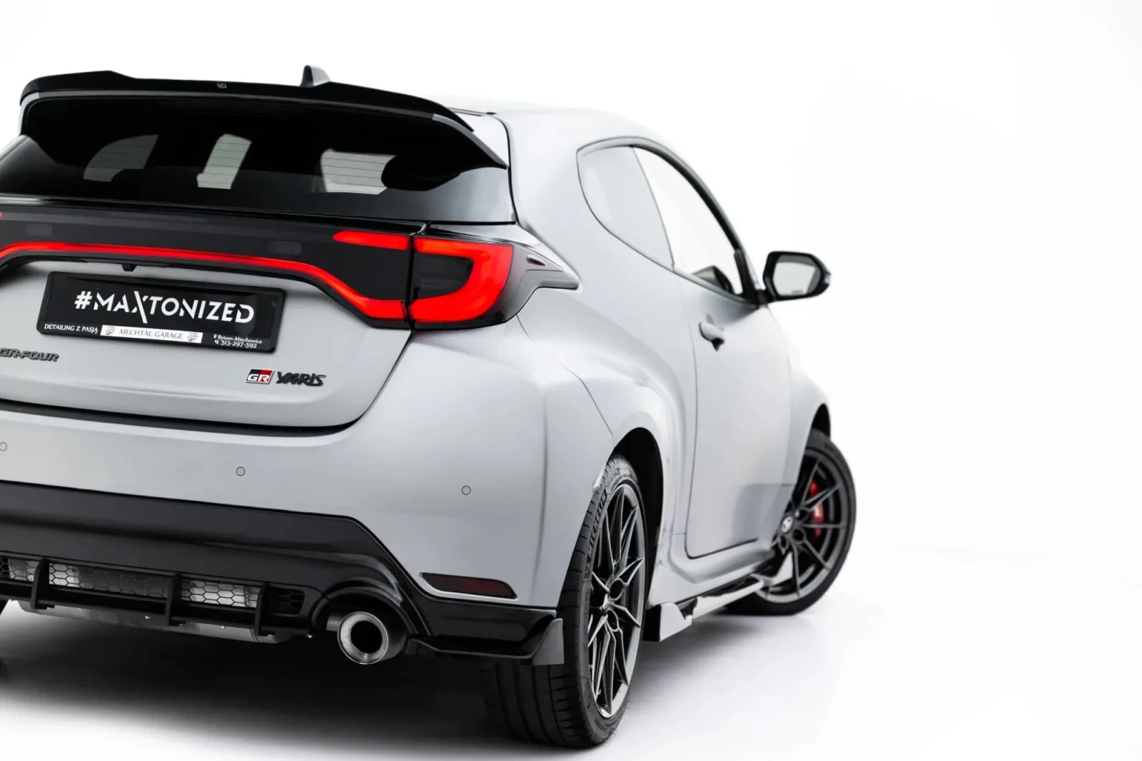 Rear Side Splitters V.2 compatible with Toyota GR Yaris Mk4 Facelift