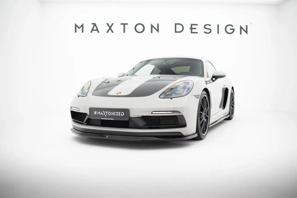 Front Splitter V.1 compatible with Porsche 718 Cayman GTS 982c