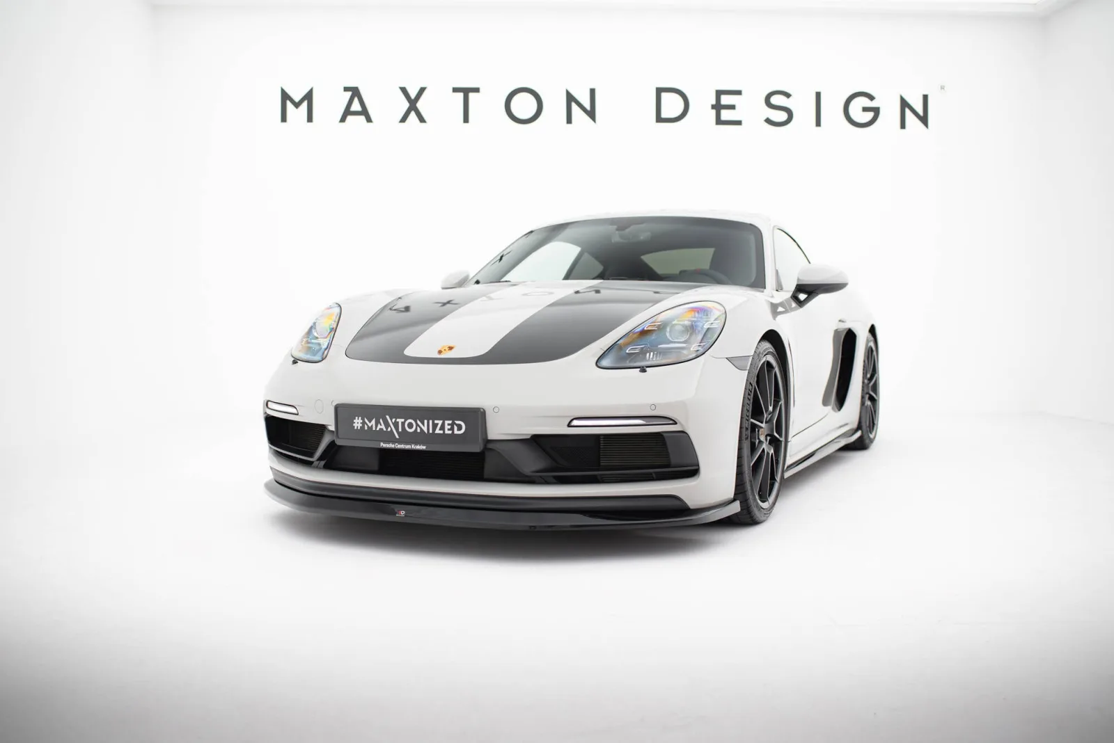 Front Splitter V.1 compatible with Porsche 718 Cayman GTS 982c
