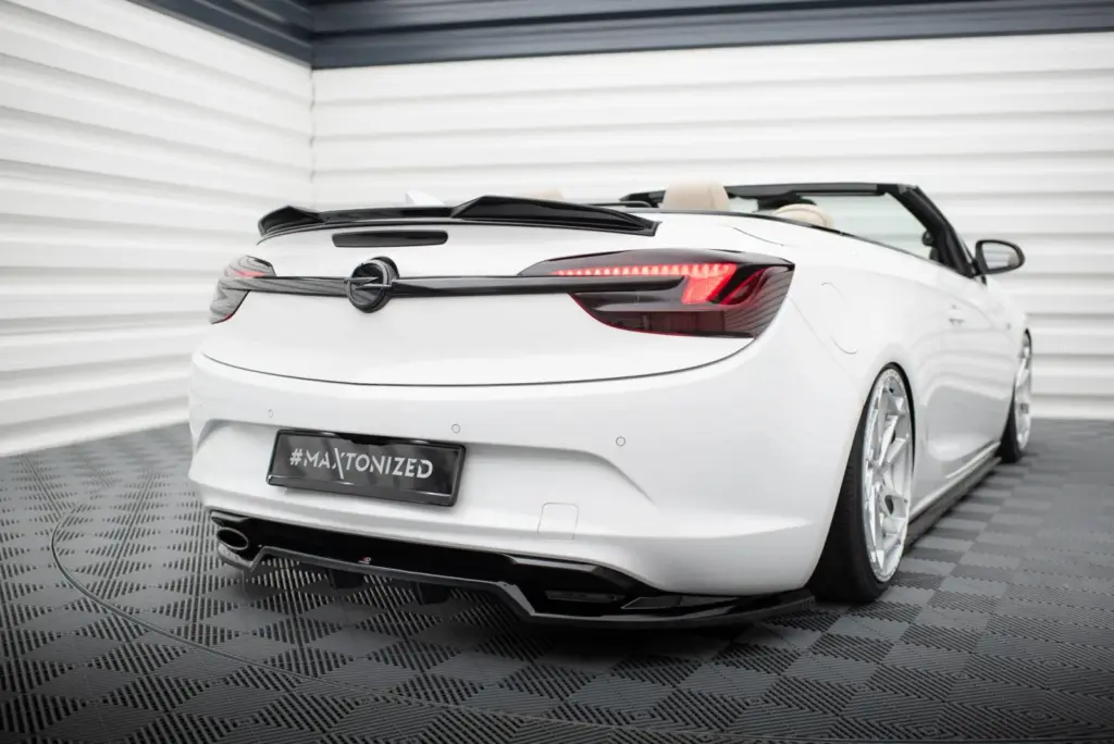 Rear Splitter (With Diffuser) compatible with Opel Cascada