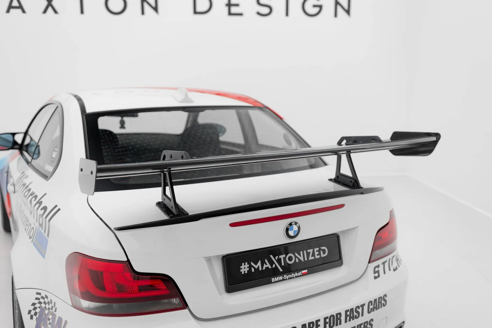 Carbon Spoiler With Top Mounts compatible with BMW 1 M E82