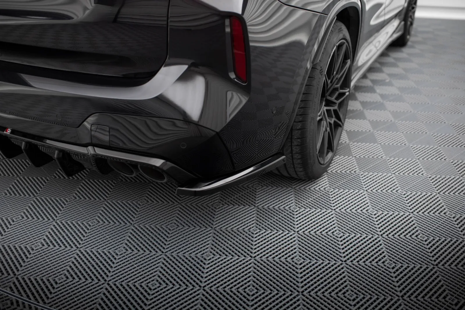 Rear Side Splitters V.2 compatible with BMW X3 M F97 / F97 Facelift