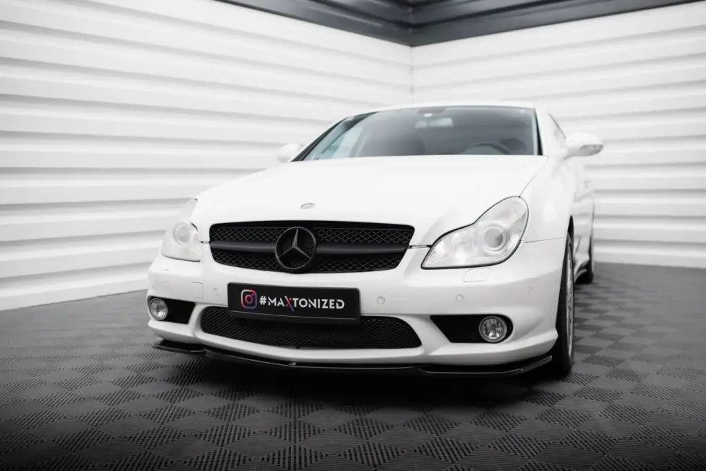 Front Splitter V.1 compatible with Mercedes CLS C219 55AMG