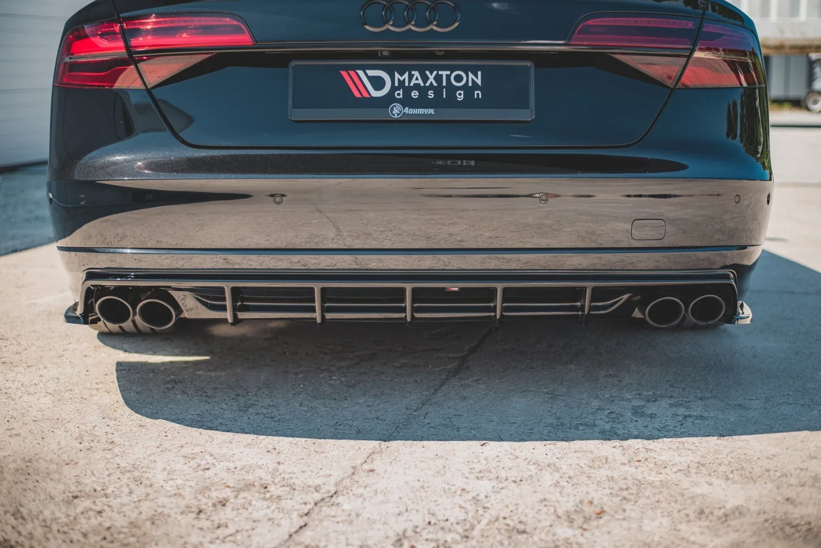 Rear Valance compatible with Audi S8 D4 Facelift