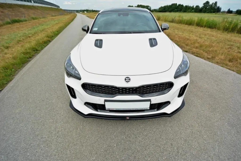 Front Splitter V.2 compatible with Kia Stinger GT / GT-Line / Standard Mk1