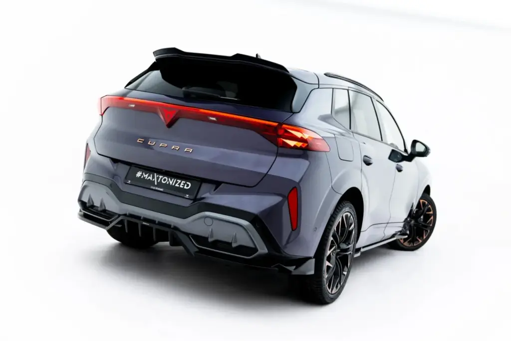 Rear Splitter (With Diffuser) V.3 compatible with Cupra Terramar Mk1 (Version with tow hook)