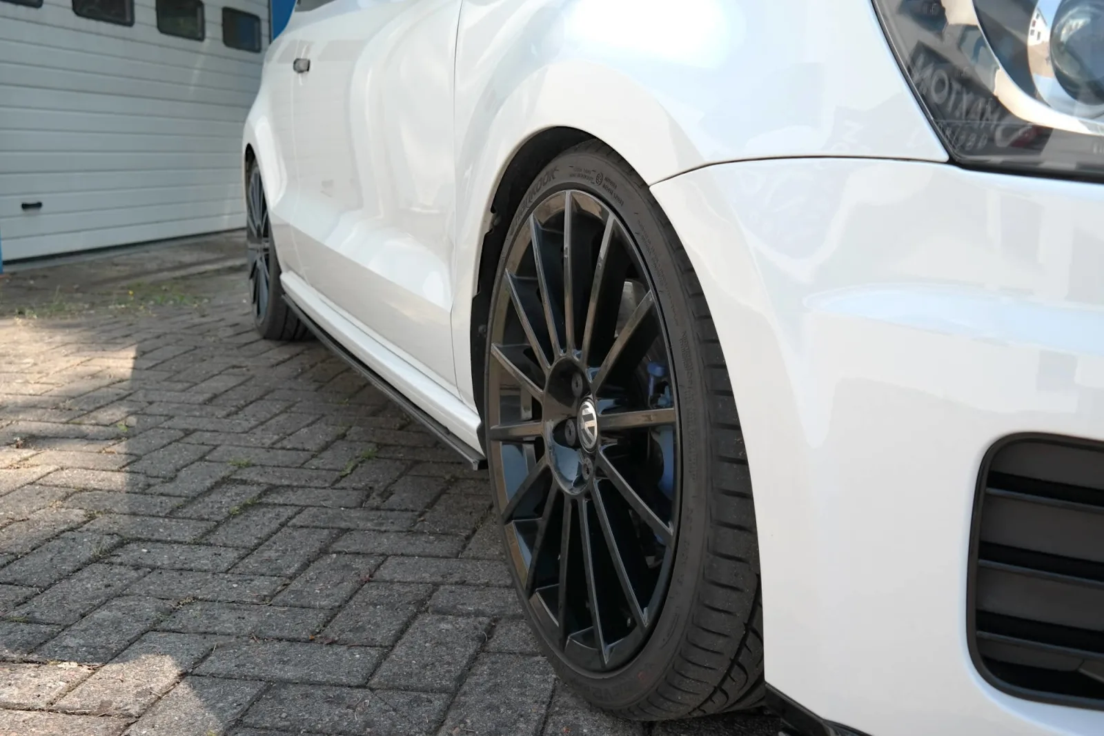 Side Skirts Diffusers compatible with Volkswagen Polo WRC Mk5