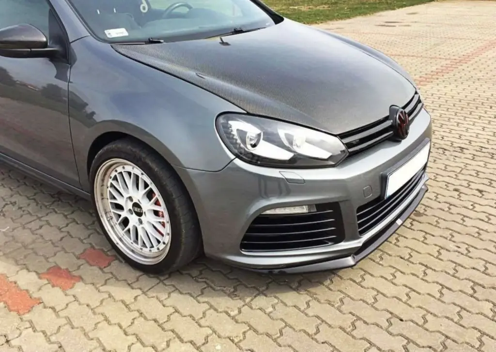 Front Splitter compatible with VW Golf 6 R Cupra Look