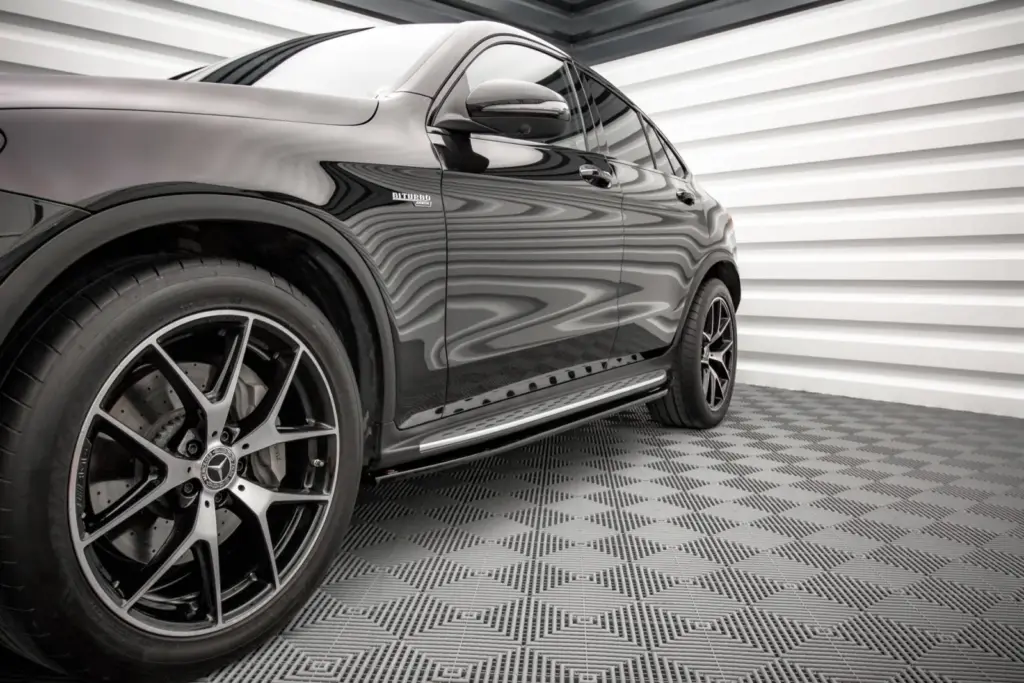 Side Skirts Diffusers V.1 compatible with Mercedes-Benz GLC Coupe AMG-Line C253 Facelift