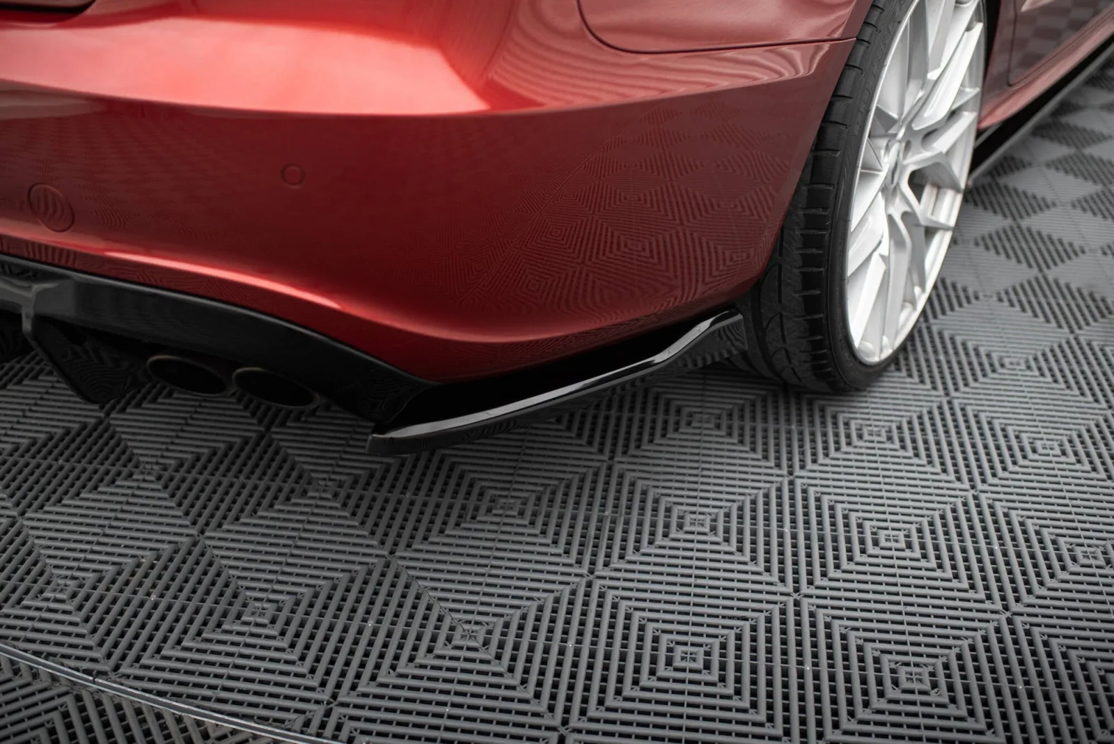 Rear Side Splitters compatible with Audi S5 / A5 S-Line Sportback 8T