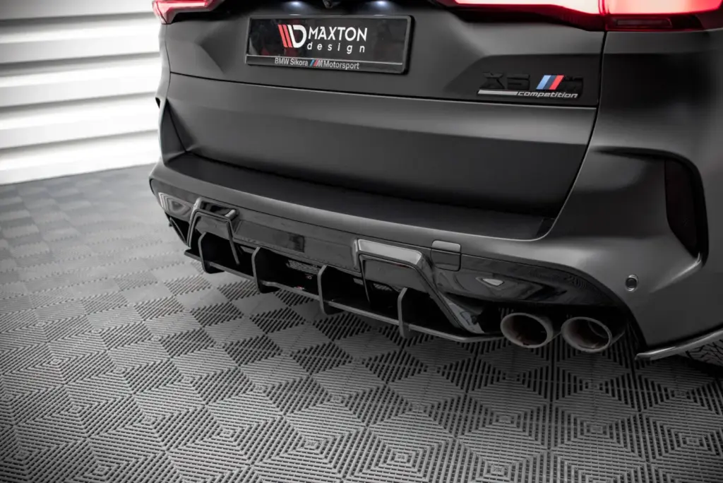 Rear Diffuser Street Pro compatible with BMW X5M F95 / F95 Facelift