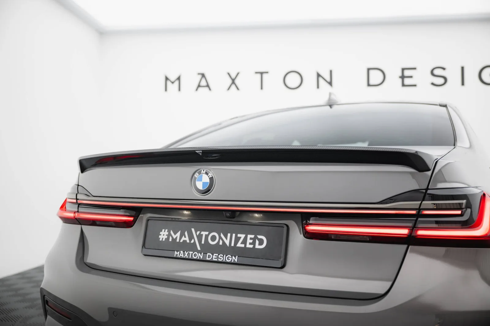 Carbon Spoiler Rear Boot Lid Prepreg compatible with BMW 7 G11 / G11 Facelift