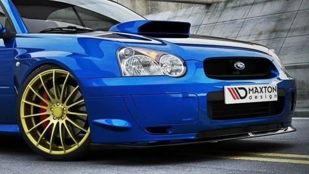 Front Splitter compatible with Subaru Impreza MK2 WRX STI (Blobeye)