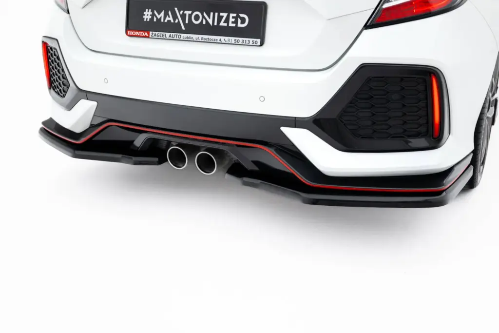 Rear Splitter compatible with Honda Civic Sport Mk 10