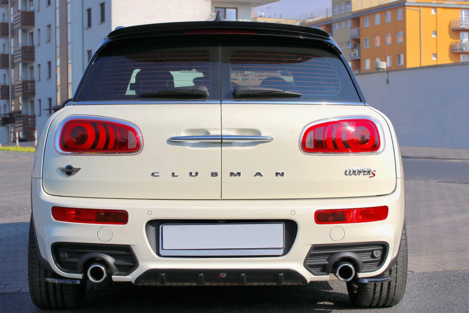Rear Diffuser compatible with MINI CLUBMAN S MK2 (F54) JCW