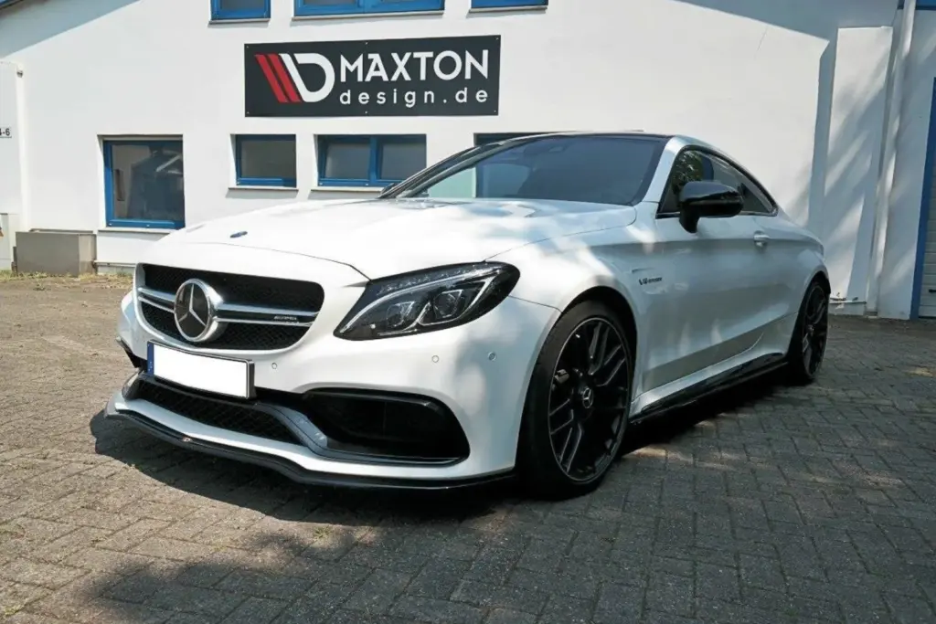 Front Splitter V.1 compatible with Mercedes C-class C205 63AMG Coupe
