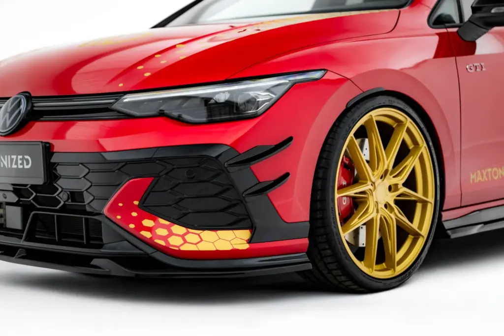 Canards compatible with Volkswagen Golf GTI Clubsport Mk8 Facelift