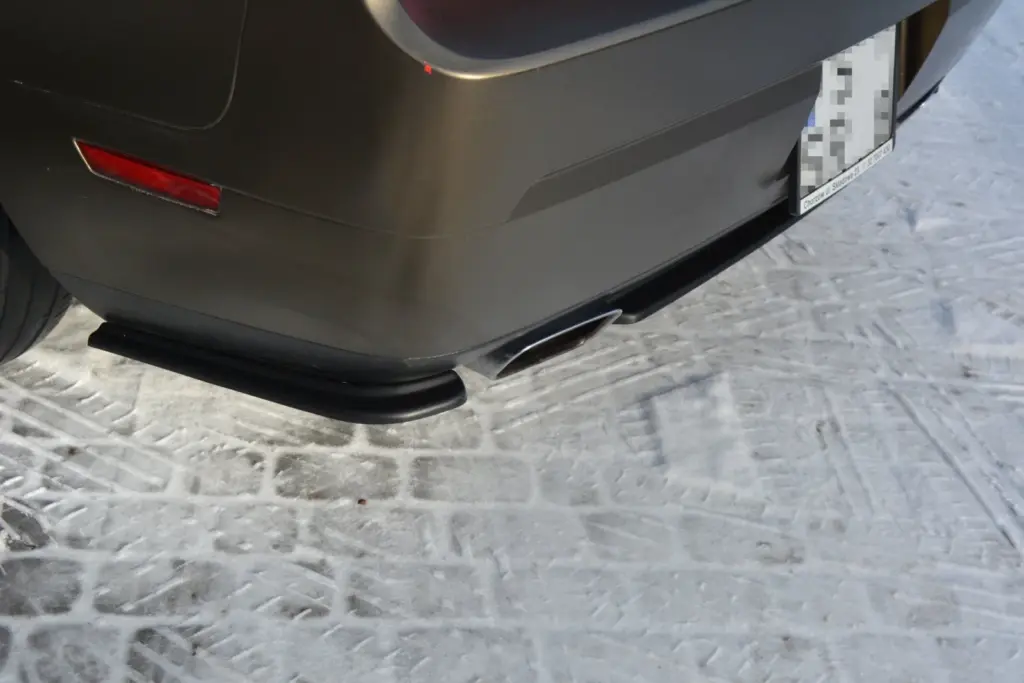 Rear Side Splitters compatible with DODGE CHALLENGER MK3. PHASE-I SRT8 COUPE