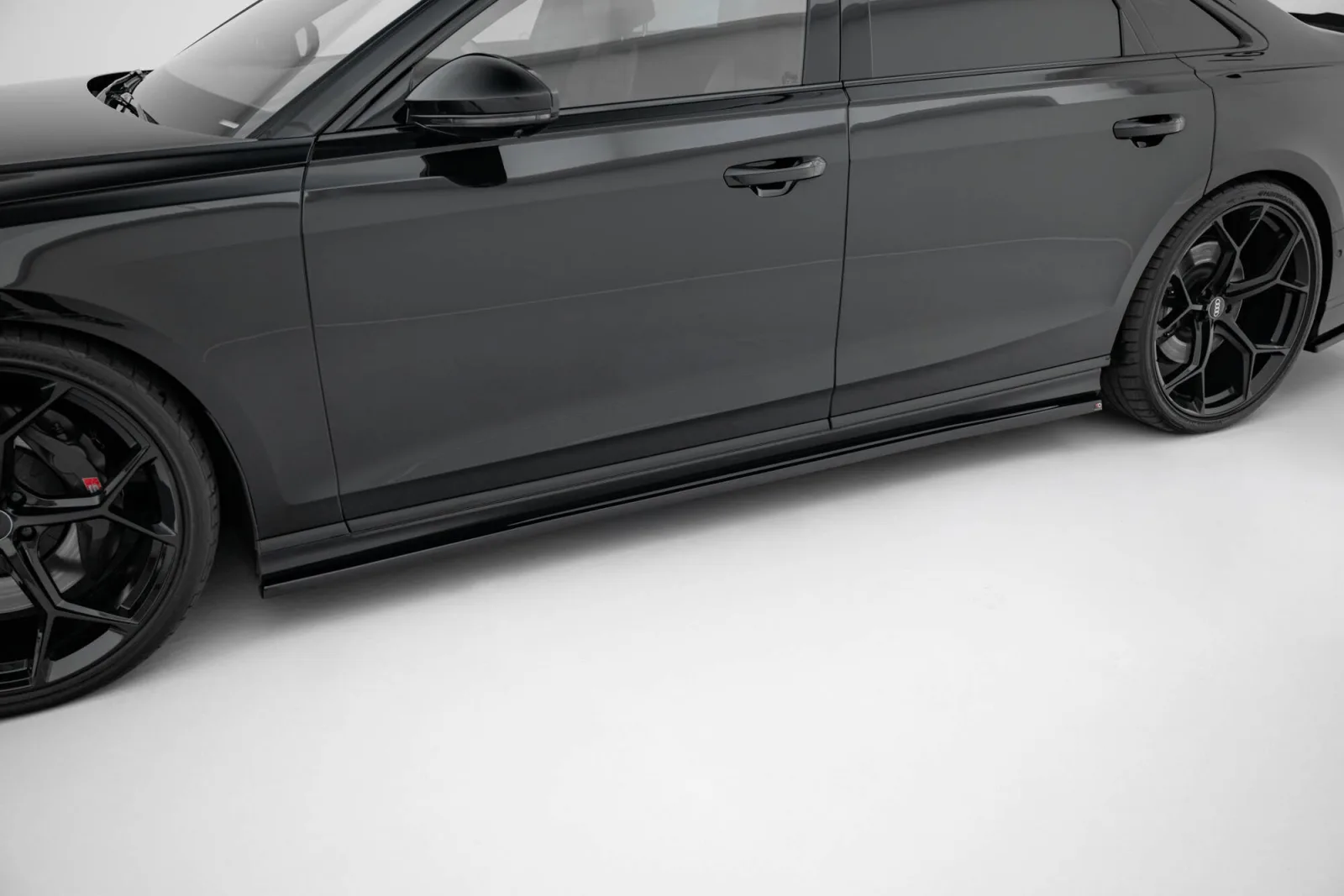 Side Skirts Diffusers compatible with Audi S8 / A8 S-Line D5