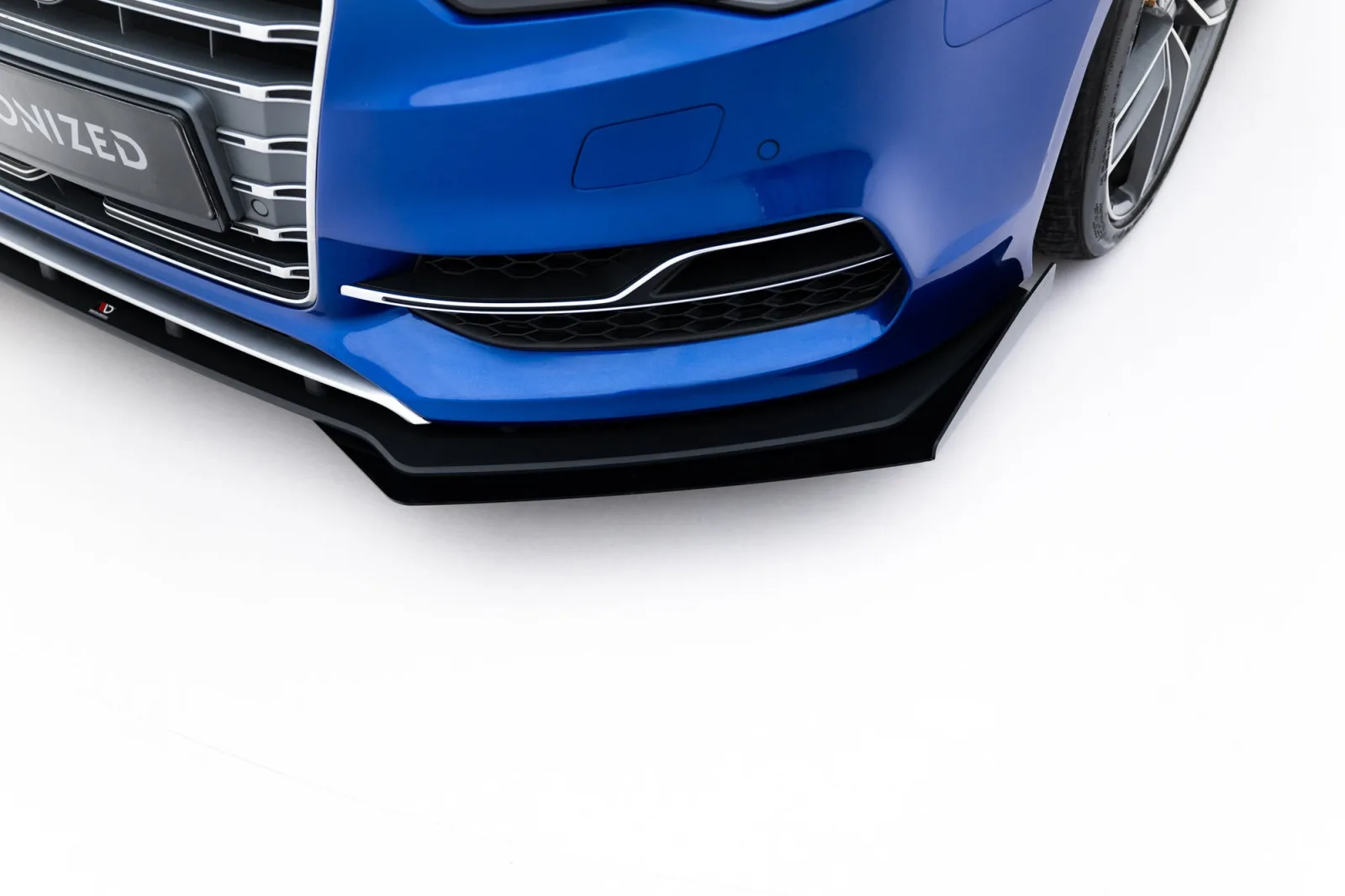 Front Flaps compatible with Audi S3 / A3 S-Line Sedan 8V