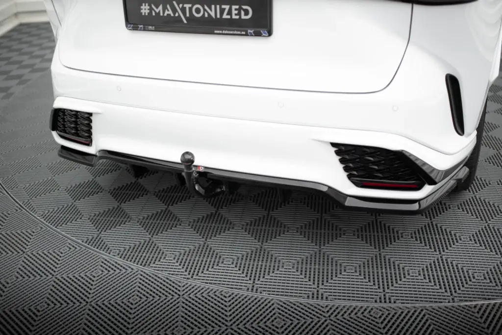 Rear Splitter (With Diffuser) compatible with Lexus RX F-Sport Mk5