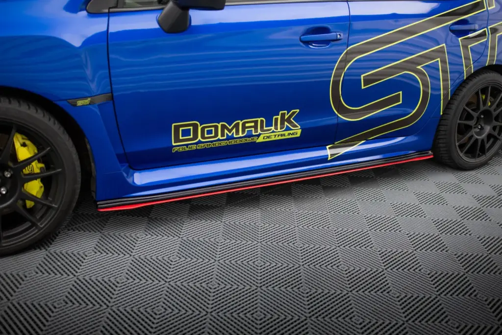Side Skirts Diffusers V.2 compatible with SUBARU WRX STI