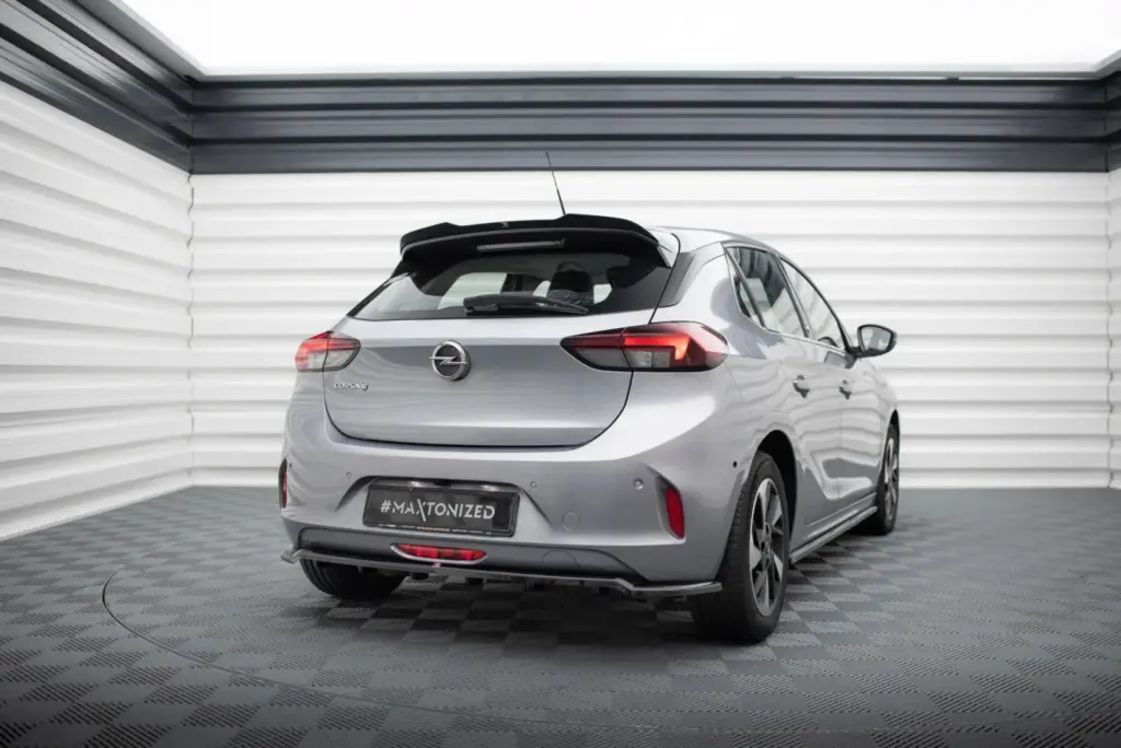 Rear Splitter (With Diffuser) compatible with Opel Corsa - e F ( Mk6)