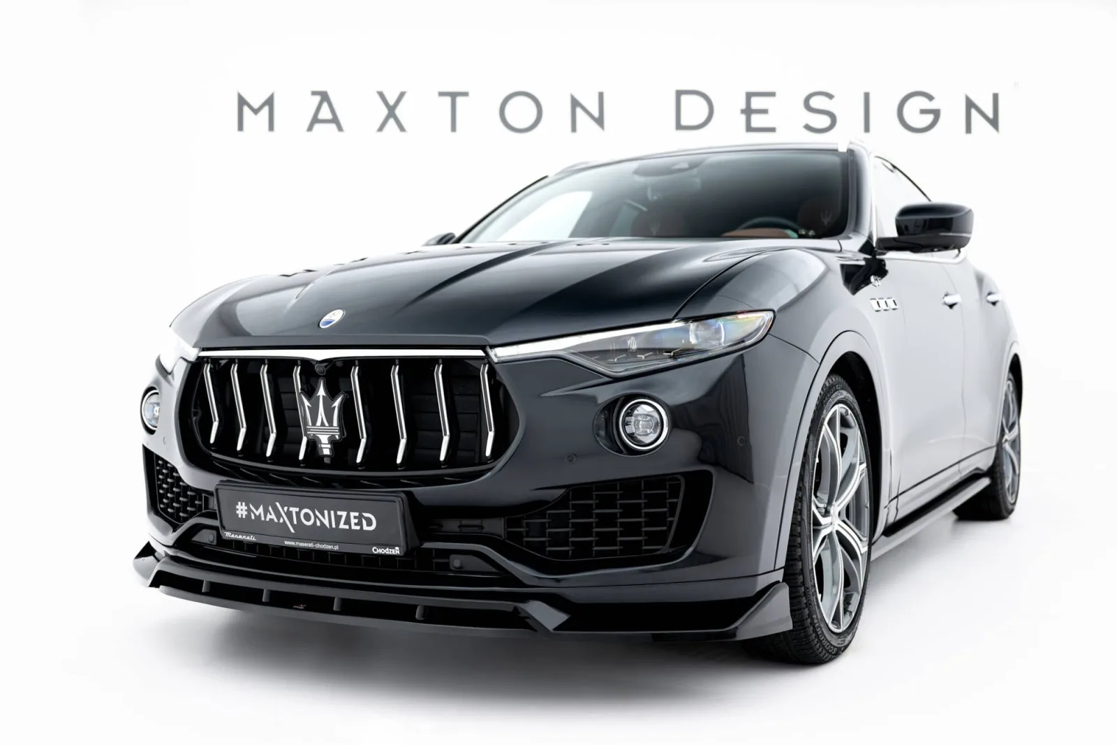 Front Splitter compatible with Maserati Levante GT Mk1 Facelift