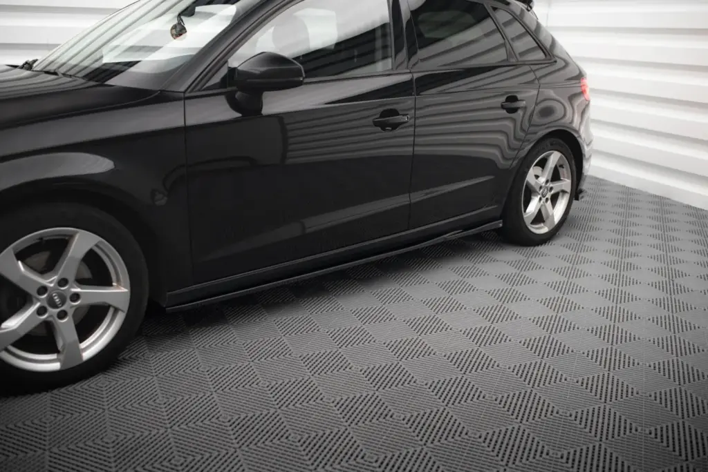 Side Skirts Diffusers compatible with Audi A3 Sportback 8V Facelift
