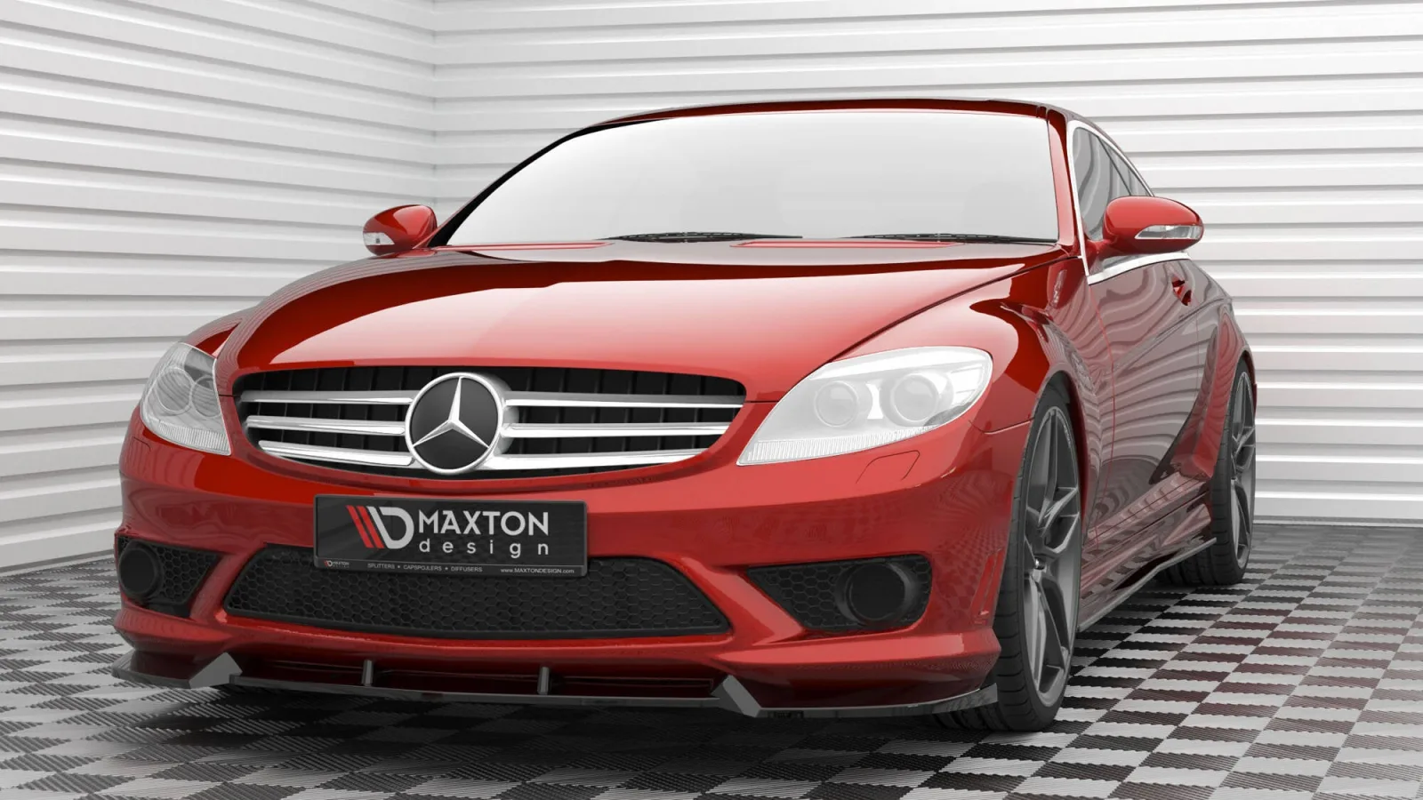 Front Splitter V.1 compatible with Mercedes-Benz CL 63 AMG C216