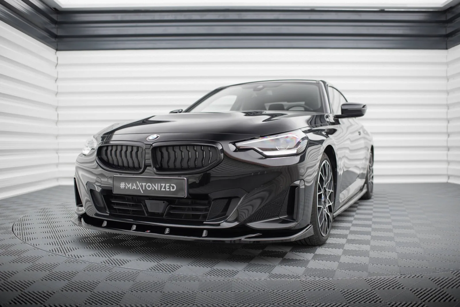 Front Splitter V.3 compatible with BMW 2 Coupe G42