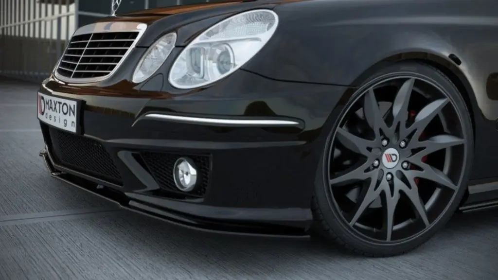 Front Splitter compatible with Mercedes E-Class W211 AMG Facelift