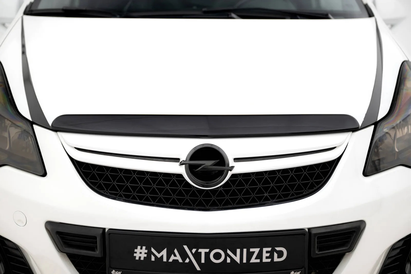 Bonnet Extension compatible with Opel Corsa D OPC / VXR