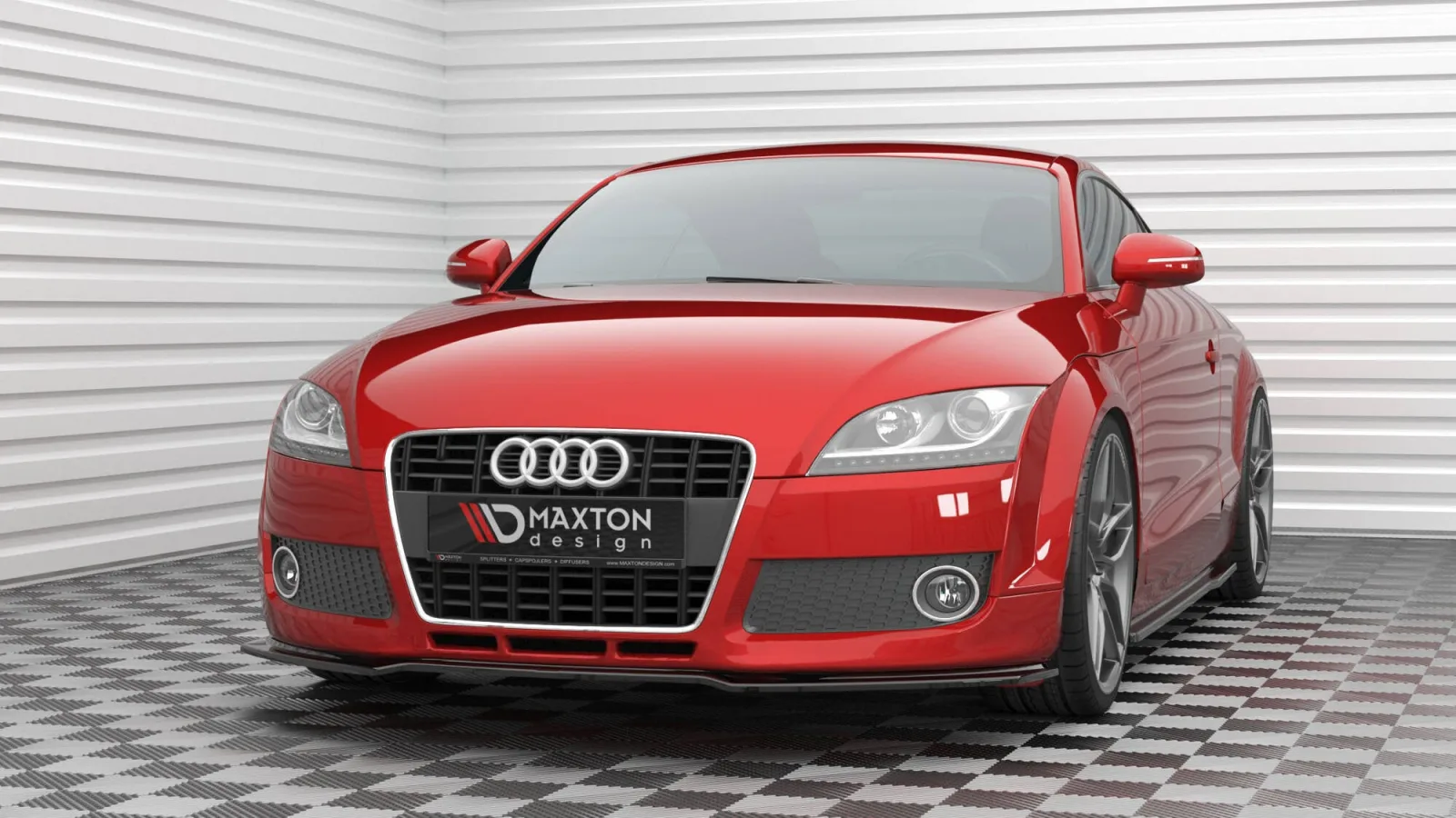 Front Splitter V.2 compatible with Audi TT 8J