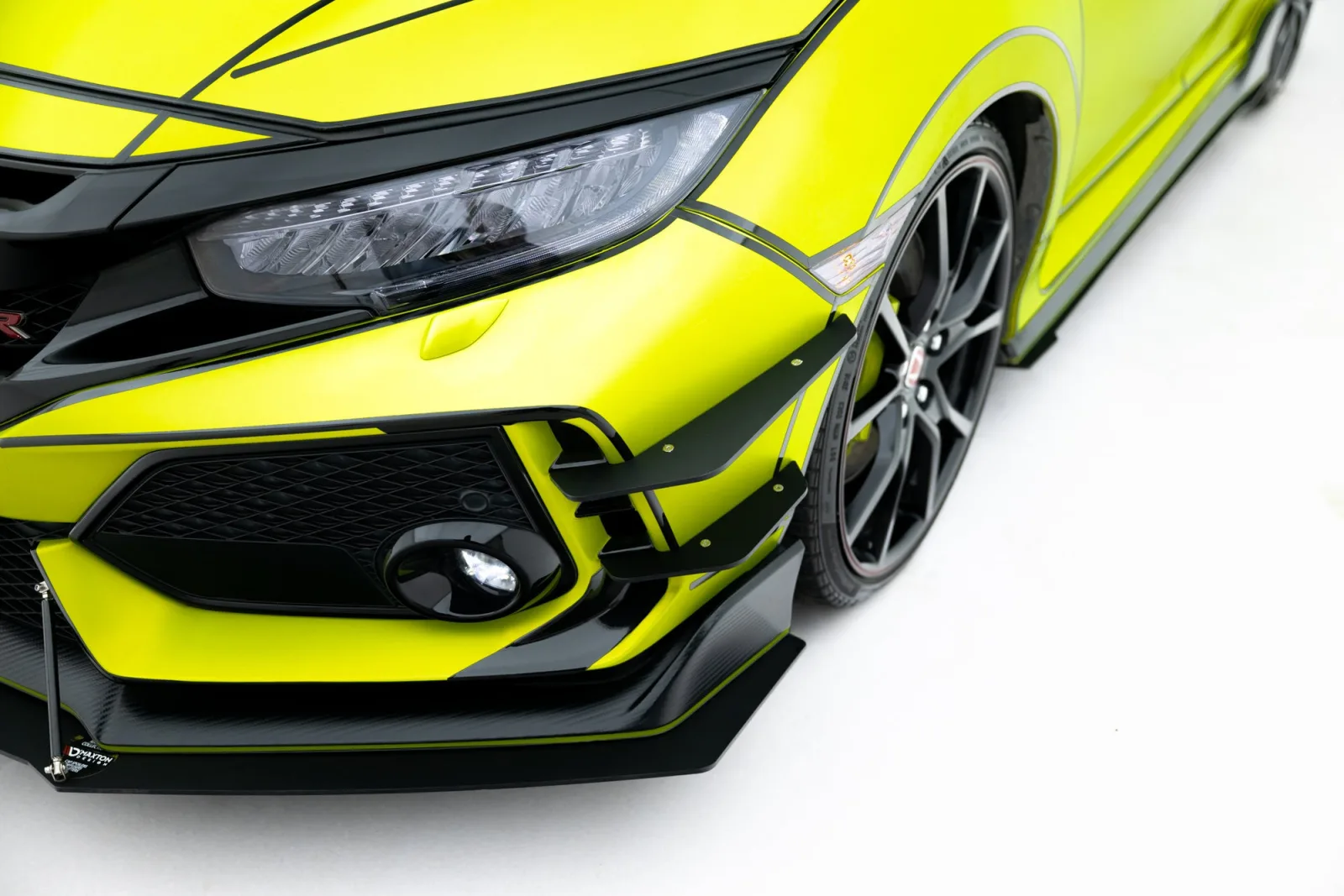 Canards Side Bumper compatible with Honda Civic Type-R Mk10 / Mk10 Facelift