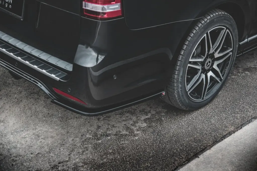 Rear Side Splitters V.2 compatible with Mercedes-Benz V-Class AMG-Line W447 Facelift