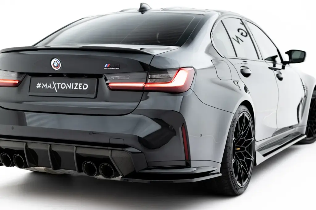 Rear Side Splitters V.3 compatible with BMW M3 Sedan / Touring G80 / G81