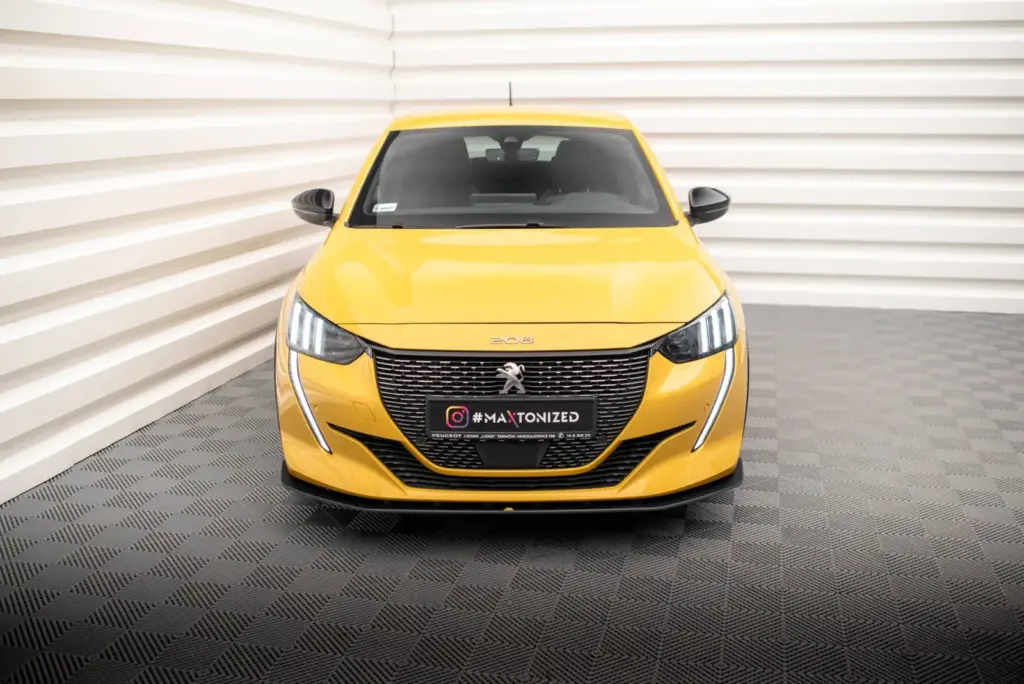 Front Splitter Street Pro compatible with Peugeot 208 GT Mk2