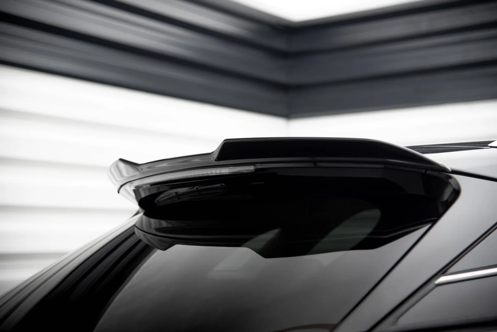 Upper Spoiler Extension 3D compatible with Lexus RX Mk4 Facelift