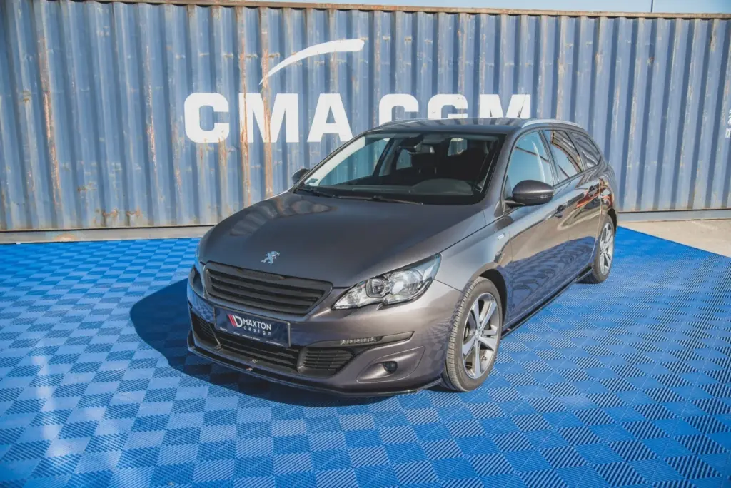 Front Splitter V.1 compatible with Peugeot 308 Mk2