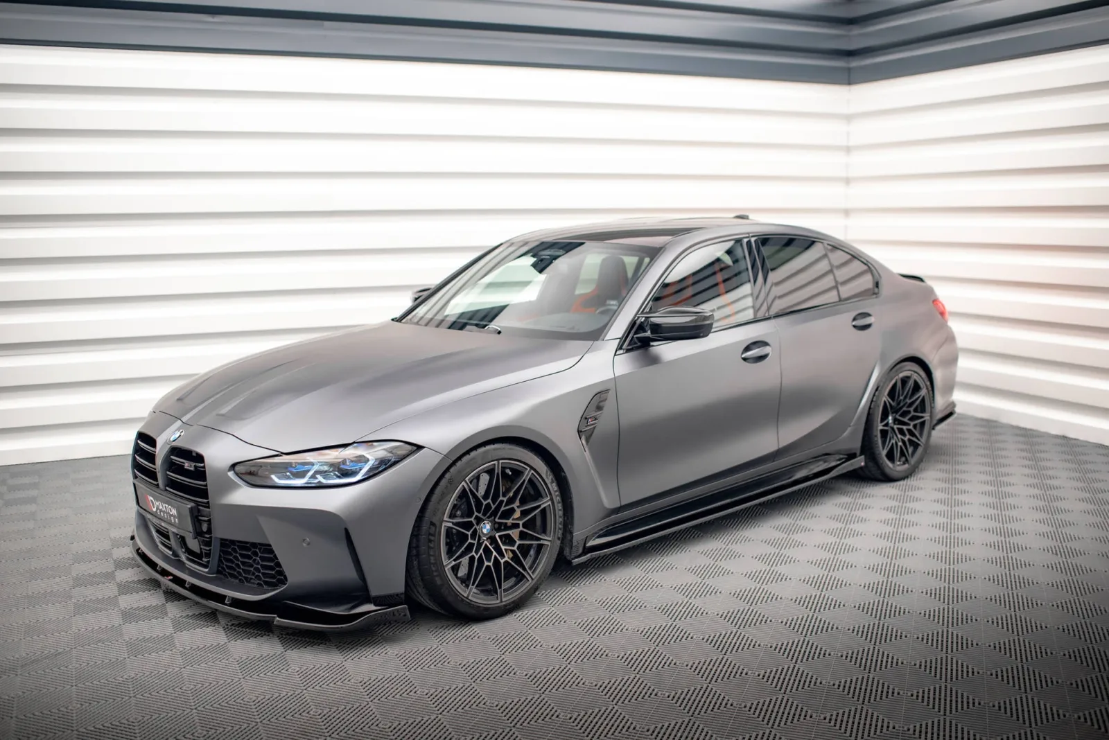 Set of Splitters compatible with BMW M3 Sedan G80