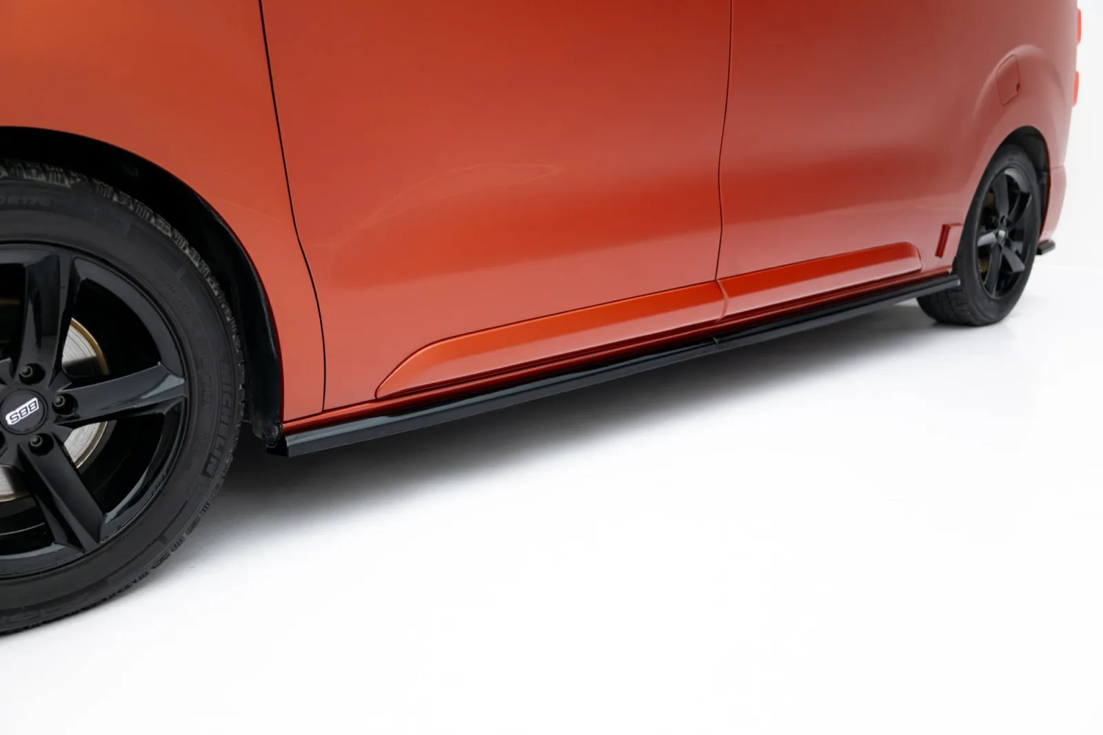 Side Skirts Diffusers compatible with Peugeot Expert l2 /l3 Mk3