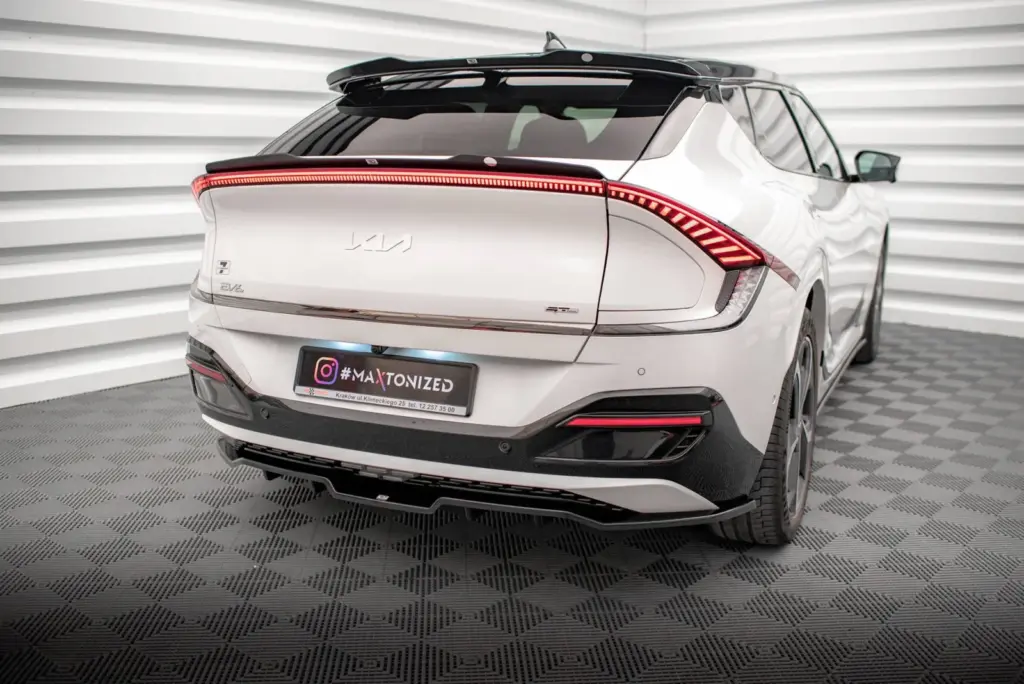 Rear Splitter (With Diffuser) compatible with Kia EV6 GT-Line Mk1